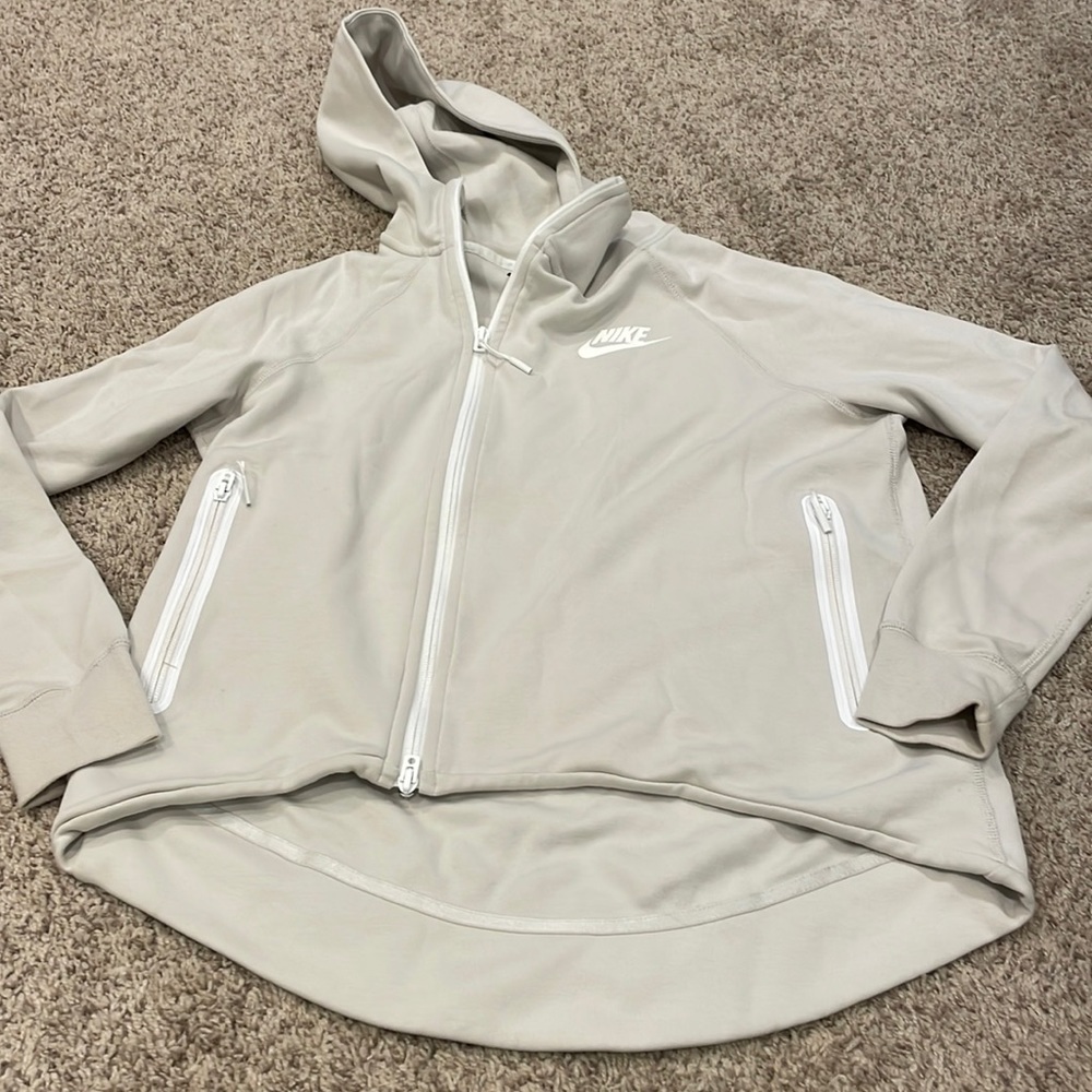 Nike High Low Zip Hoodie - S